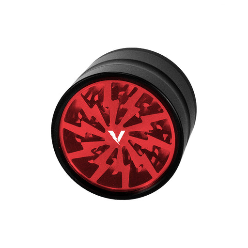 Red Hammercraft Volt Grinder Clear Top 2.5"