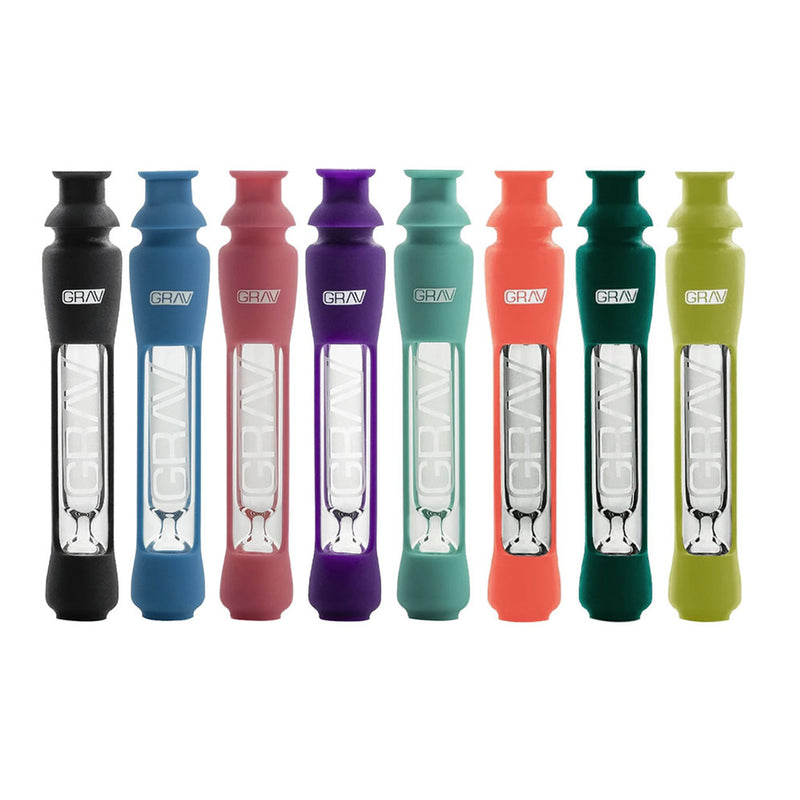 Grav Glass Taster Bat with Silicone Cover