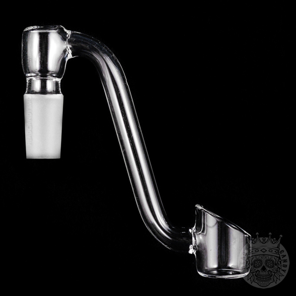 Male Extra Long Drop Down Banger Quartz Glass