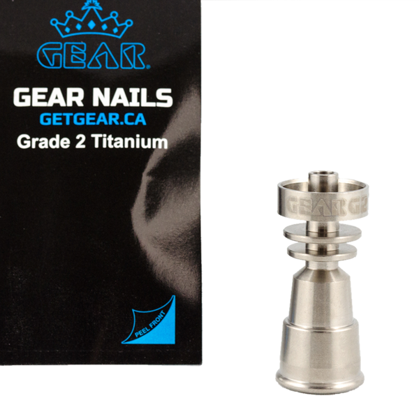 Gear Domeless Titanium Nail Female