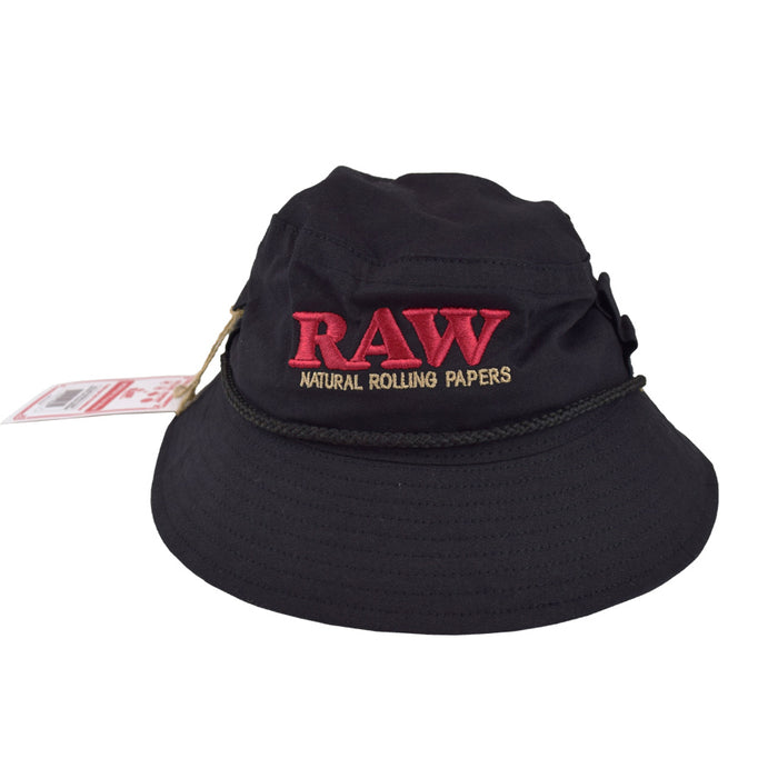 RAW Black Bucket Hat Canada