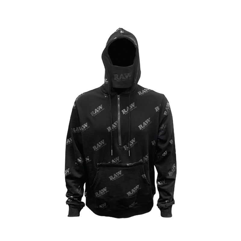 RAW Black on Black RAWlers Hoodie Canada