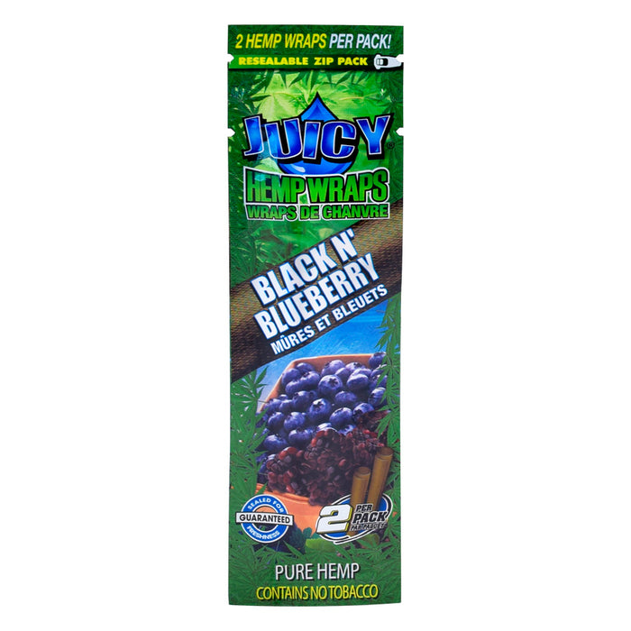Blueberry Juicy Jay Hemp Wraps Canada