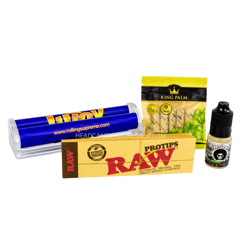 How to get hemp wrap to stick?