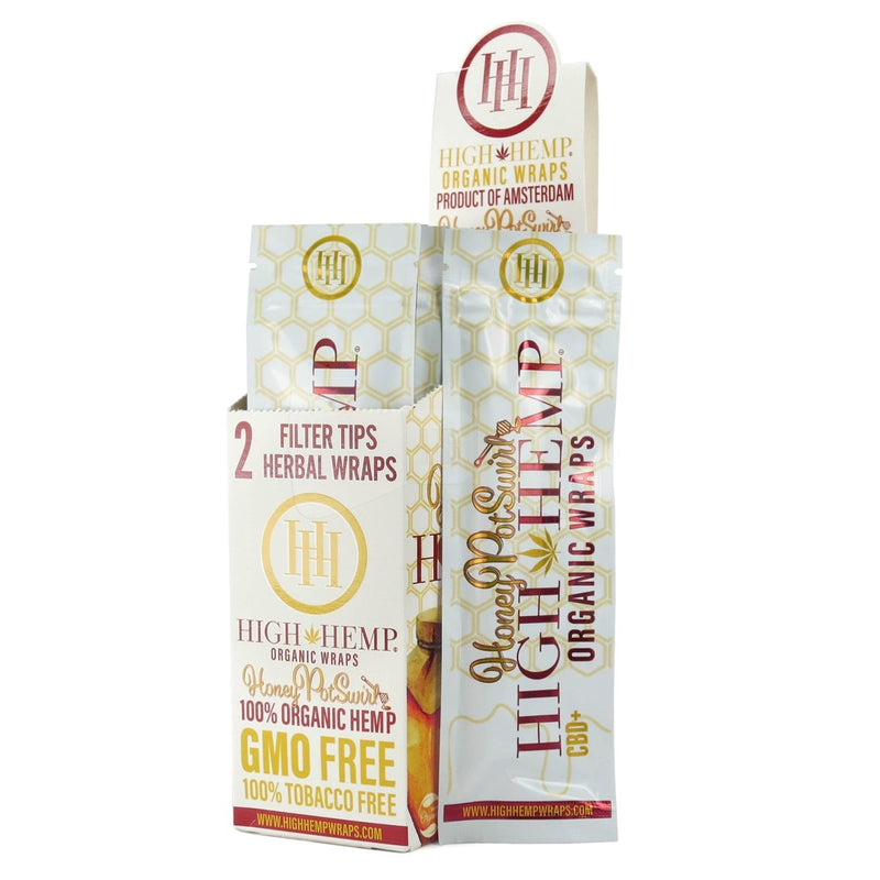 High Hemp Organic Wraps Honey Pot Swirl