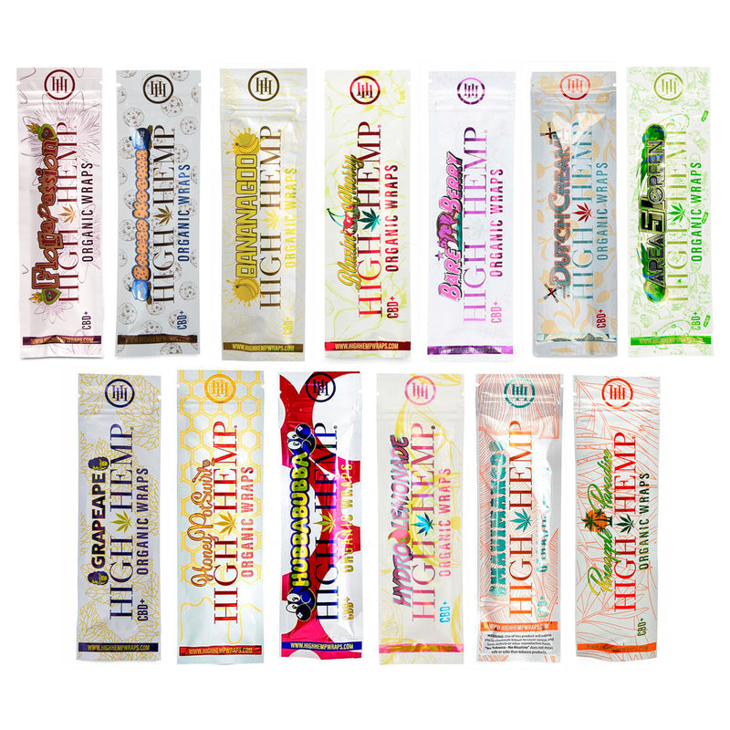 High Hemp Wrap Sampler Pack Canada