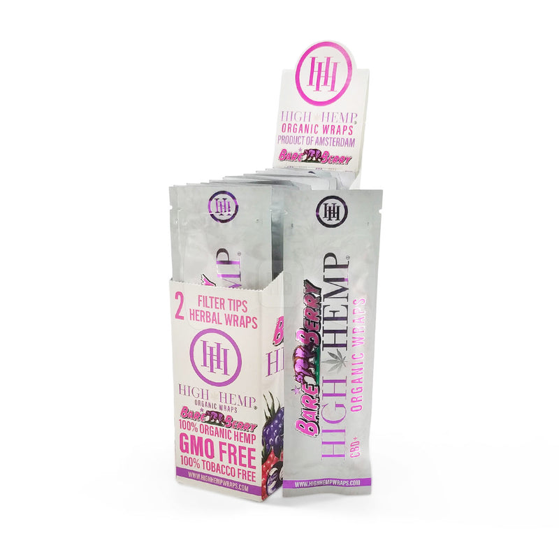 Bare Berry High Hemp Wraps Organic Canada