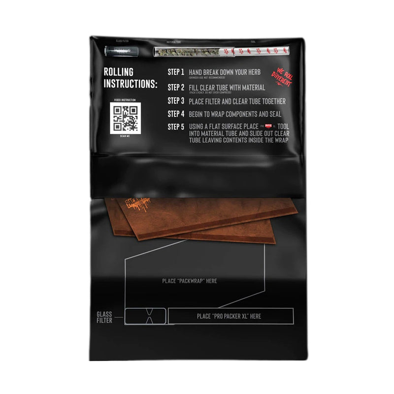 How to roll Backwoods Packwraps
