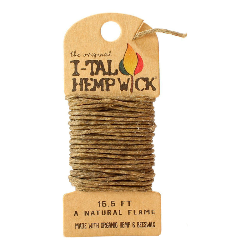 ITAL Hemp Wick Canada 16.5 Feet Long