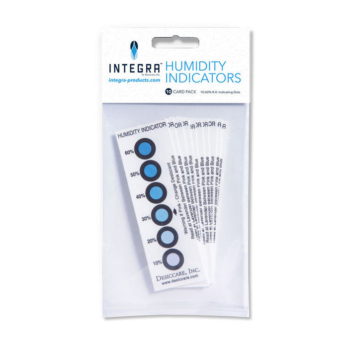 Integra Humidity Indicator Cards - 10 Pack | Head Candy | Canada — Head ...
