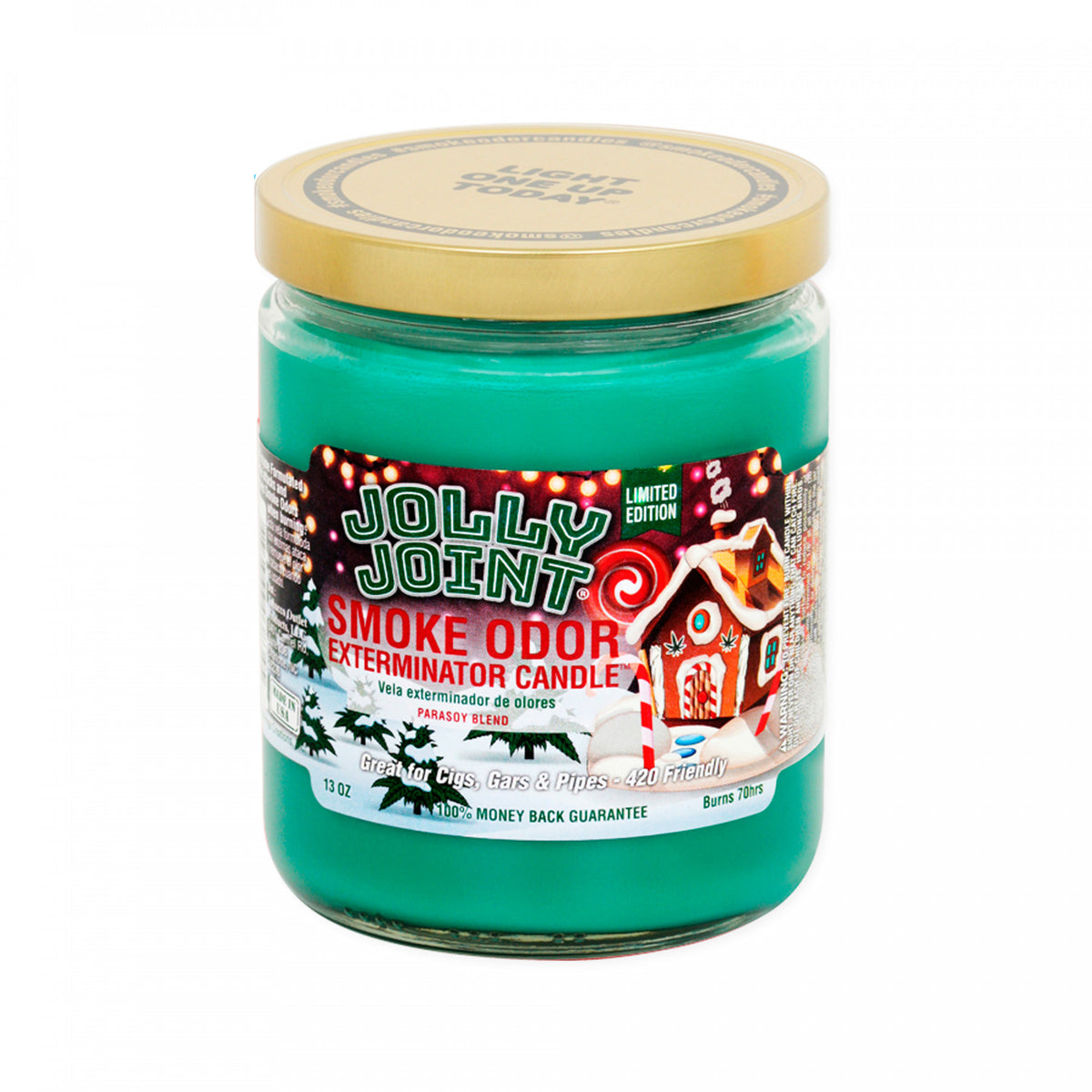 Smoke Odor Exterminator Candle - Limited Edition Jolly Joint