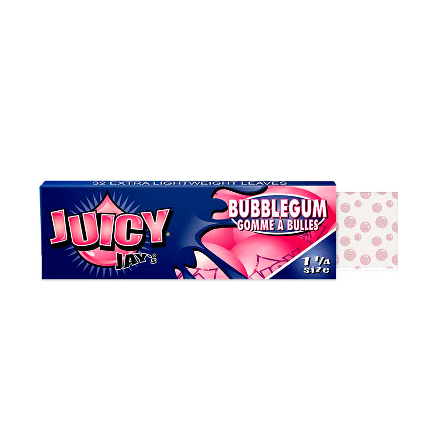 Juicy Jay's Rolling Papers - 1¼ - Bubble Gum | Head Candy | Canada