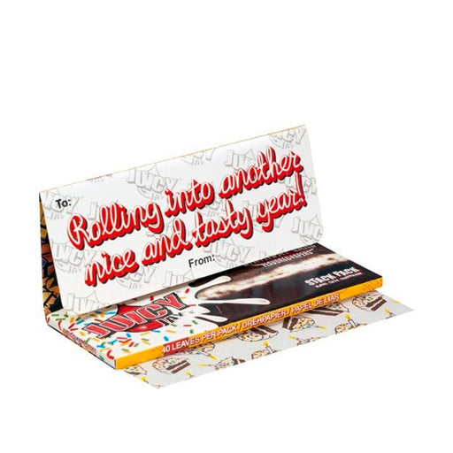Juicy Jays Birthday Cake Rolling Papers with Tips