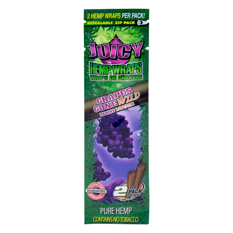 Juicy Hemp Wraps Grape Gone Wild Canada