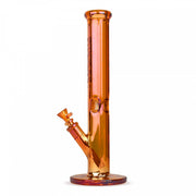 Metallic Finish Straight Tube Bongs
