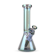 Green Metallic Terminator Finish Hex Top Beaker Tube Bong