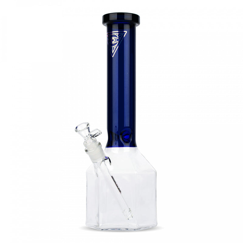 Royal Blue Bong with Canteen Base 14 Inch Canada