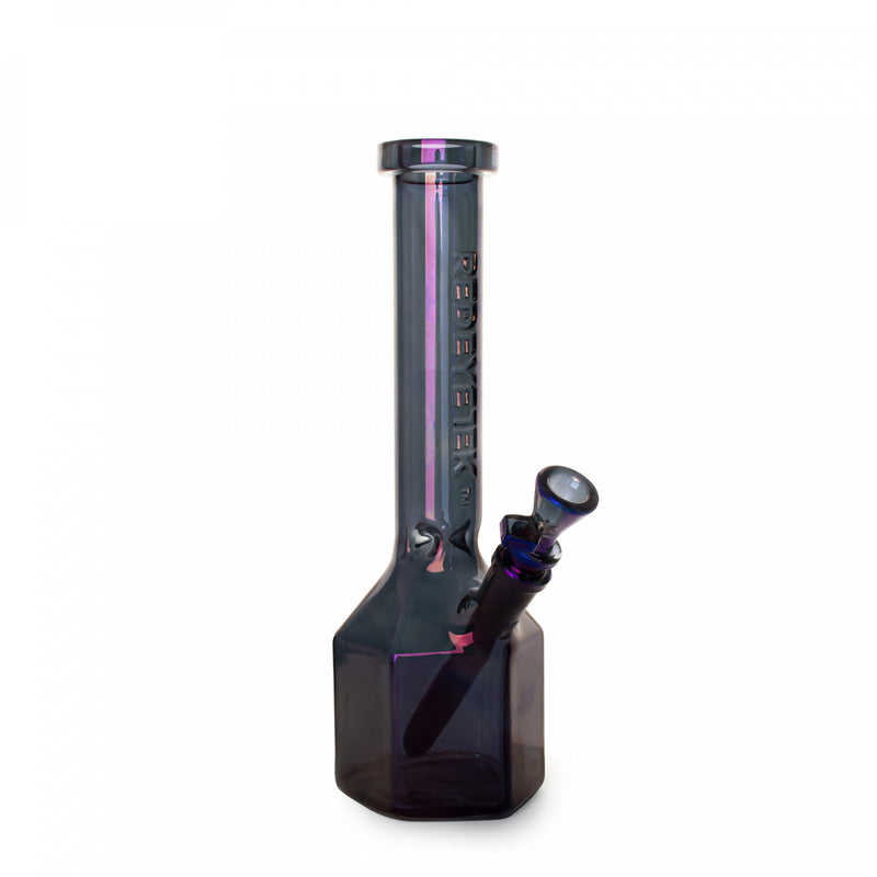 Deep Blue Metallic Finish Waterpipe with Canteen Base 