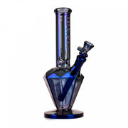 Iridescent Diamond Shaped Metallic Shimmer Finish Waterpipe Bongs Canada