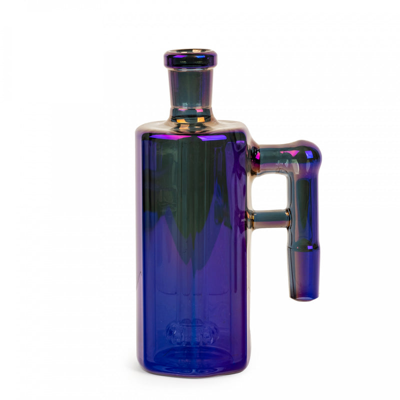 Blue Metallic Terminator Finish Ash Catcher 14mm 90 Degree by Red Eye Tek Canada