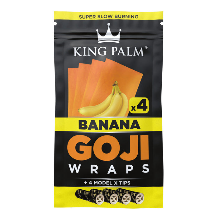 King Palm Goji Wraps - Banana - Pack of 4 Canada