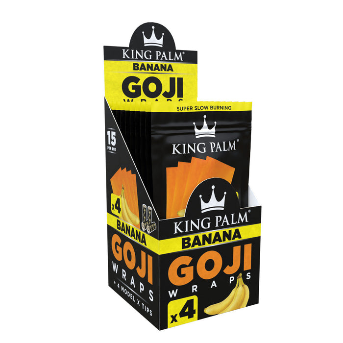 King Palm Goji Wraps - Banana - Pack of 4 Canada