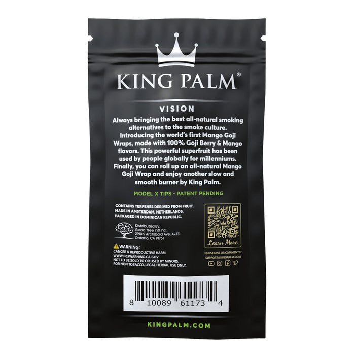 King Palm Goji Wraps - Mango - Pack of 4 Canada