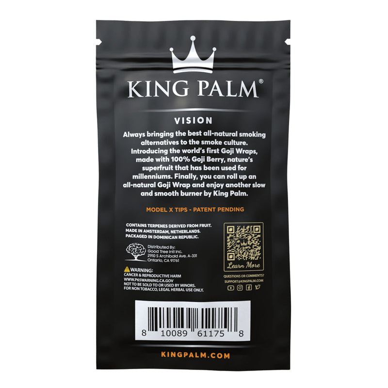King Palm Goji Wraps - Natural - Pack of 4 Canada
