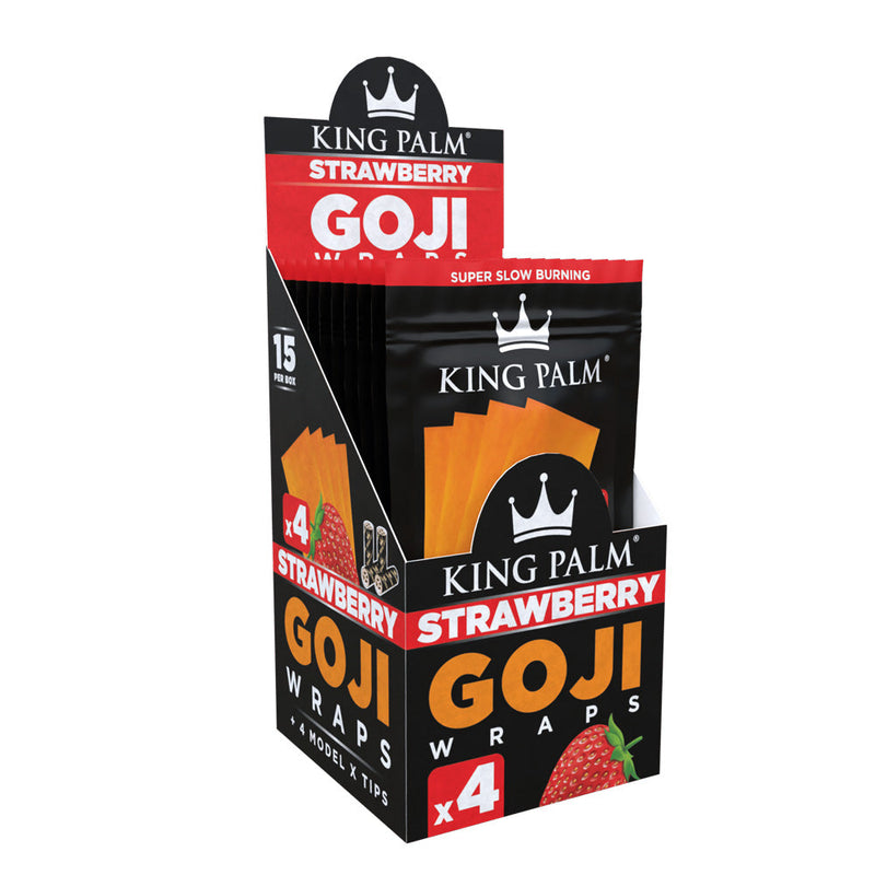King Palm Goji Wraps - Strawberry - Pack of 4 Canada