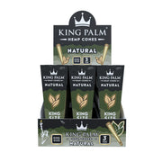 King Palm King Size Hemp Cones Natural Pack of 3