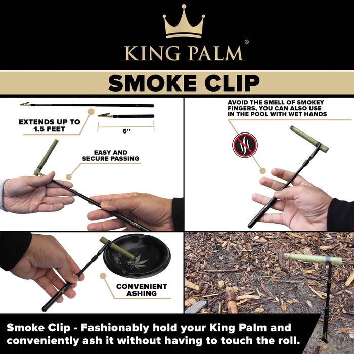 Extendable Roach Clip by King Palm Canada