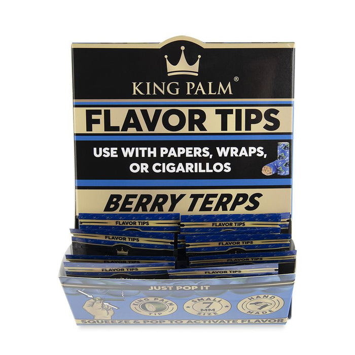 King Palm Terp Filter Tips Berry Canada