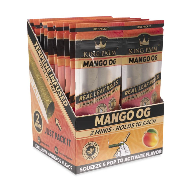Case of King Palm Wraps Mini Mango OG Canada