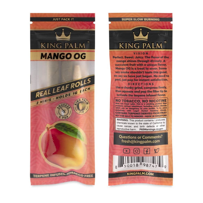 King Palm Wraps Mini Mango OG Canada
