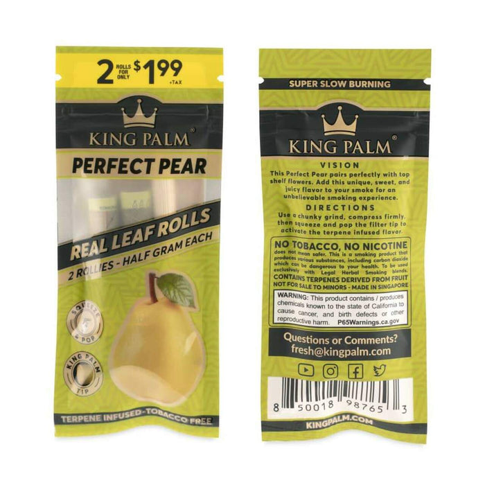 King Palm Leaf Rolls Perfect Pear Canada