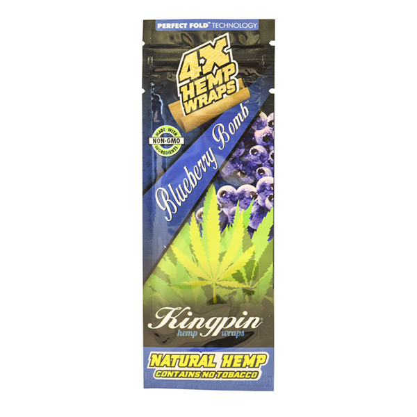 Kingpin Blueberry Hemp Wraps Canada