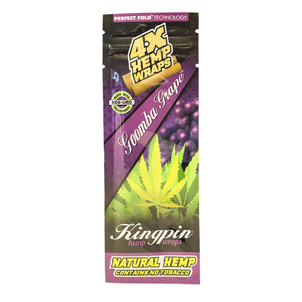 Kingpin Grape Hemp Wraps Canada