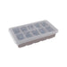 Silicone Tray with Large Cubes with Lid