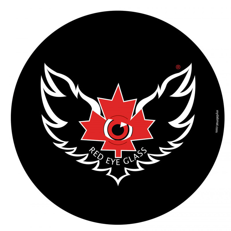 Red Eye Glass Silicone Dab Mat Canada