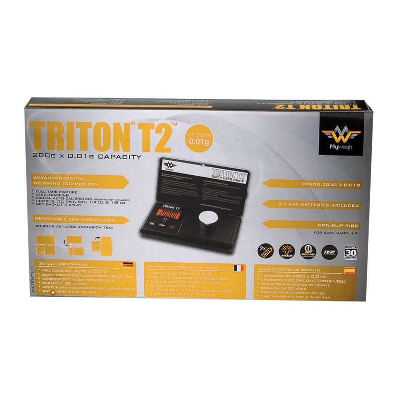 MyWeigh Triton T2 Scale 400G x 0.01G Capacity