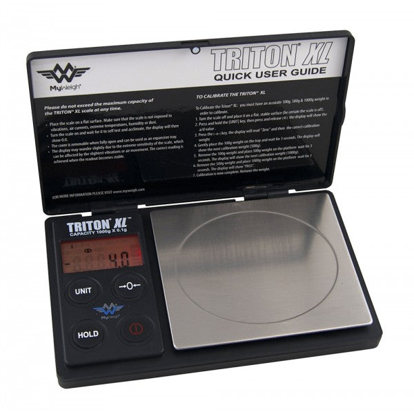 Most Accurate Travel Scale MyWeigh Triton XL 1000g Capacity Scale