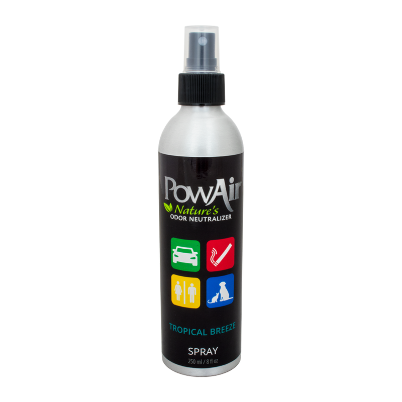 PowAir Tropical Breeze Natural Odor Eliminator Spray non-toxic