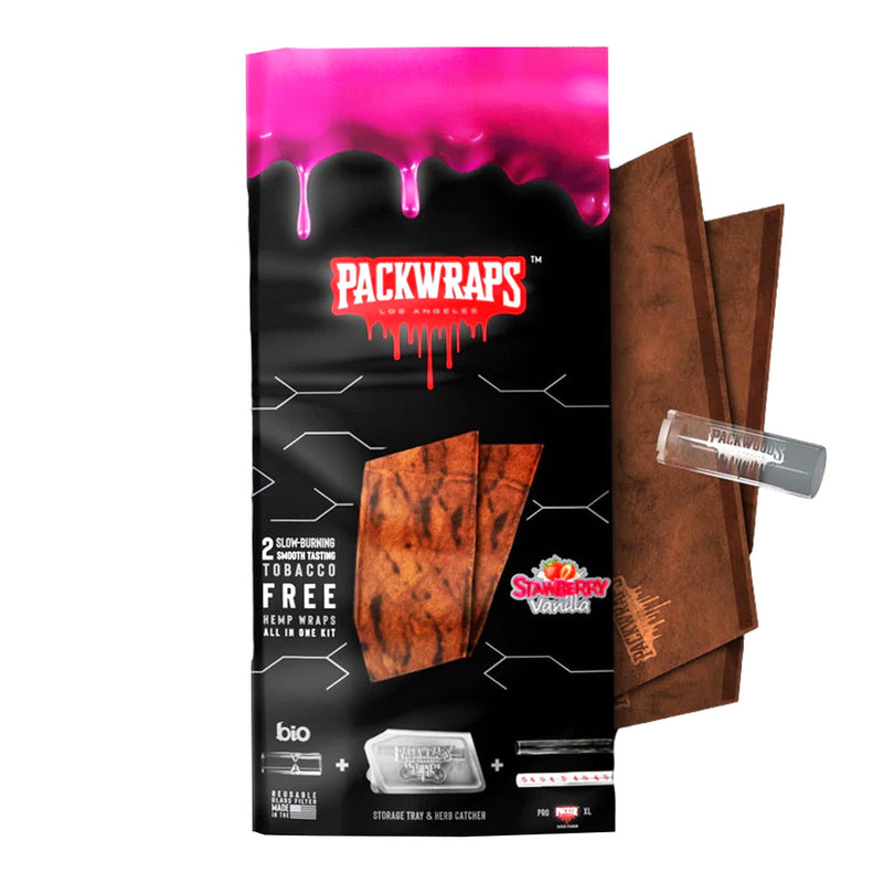Strawberry Vanilla Backwoods Hemp Wraps Canada