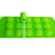 Silicone mold for making cannabis gummies