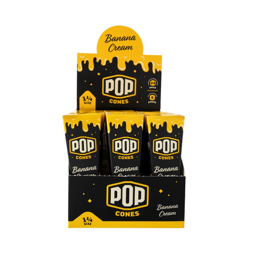 Case of Banana Cream Pop Cones Canada