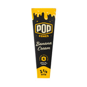Banana Cream Flavoured Prerolled Pop Cones Canada