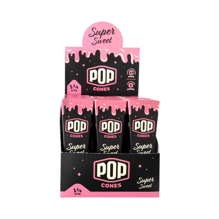 Pop Cones Super Sweet 1 1/4 Pink Case