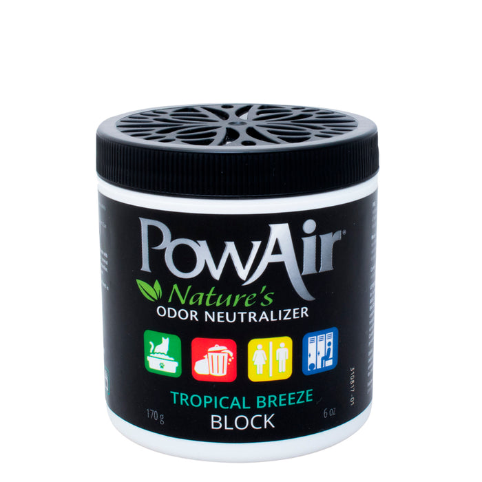 Tropical Breeze PowAir Block Odor Neutralizer Natural Air Freshner