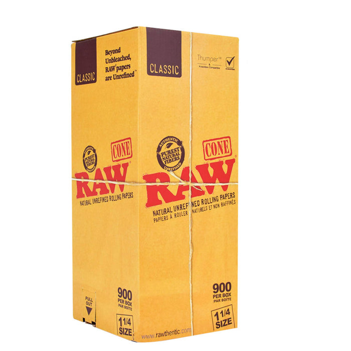 Bulk box of 11/4 cones RAW Canada