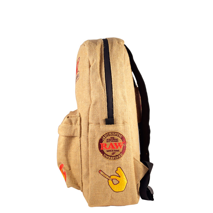 Where to buy RAW backpack with patches